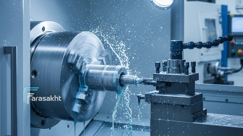 خدمات CNC قطعات ماشین آلات صنعتی در تهران