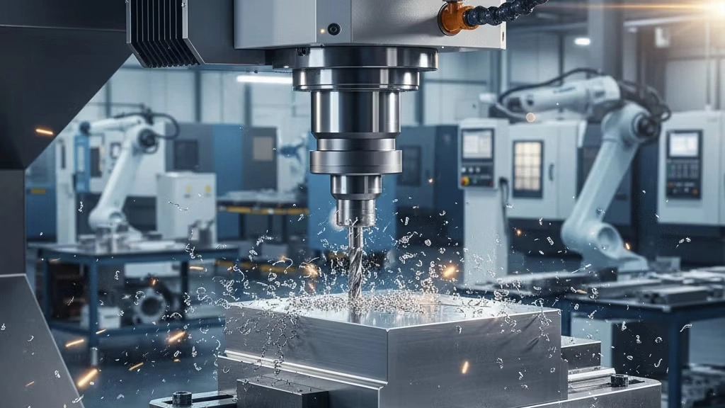 تراش CNC سریع و حرفه‌ای برای قطعات صنعتی